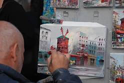 Schilder Parijs Montmartre
