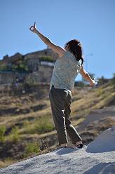 Dame in de Cappadocië